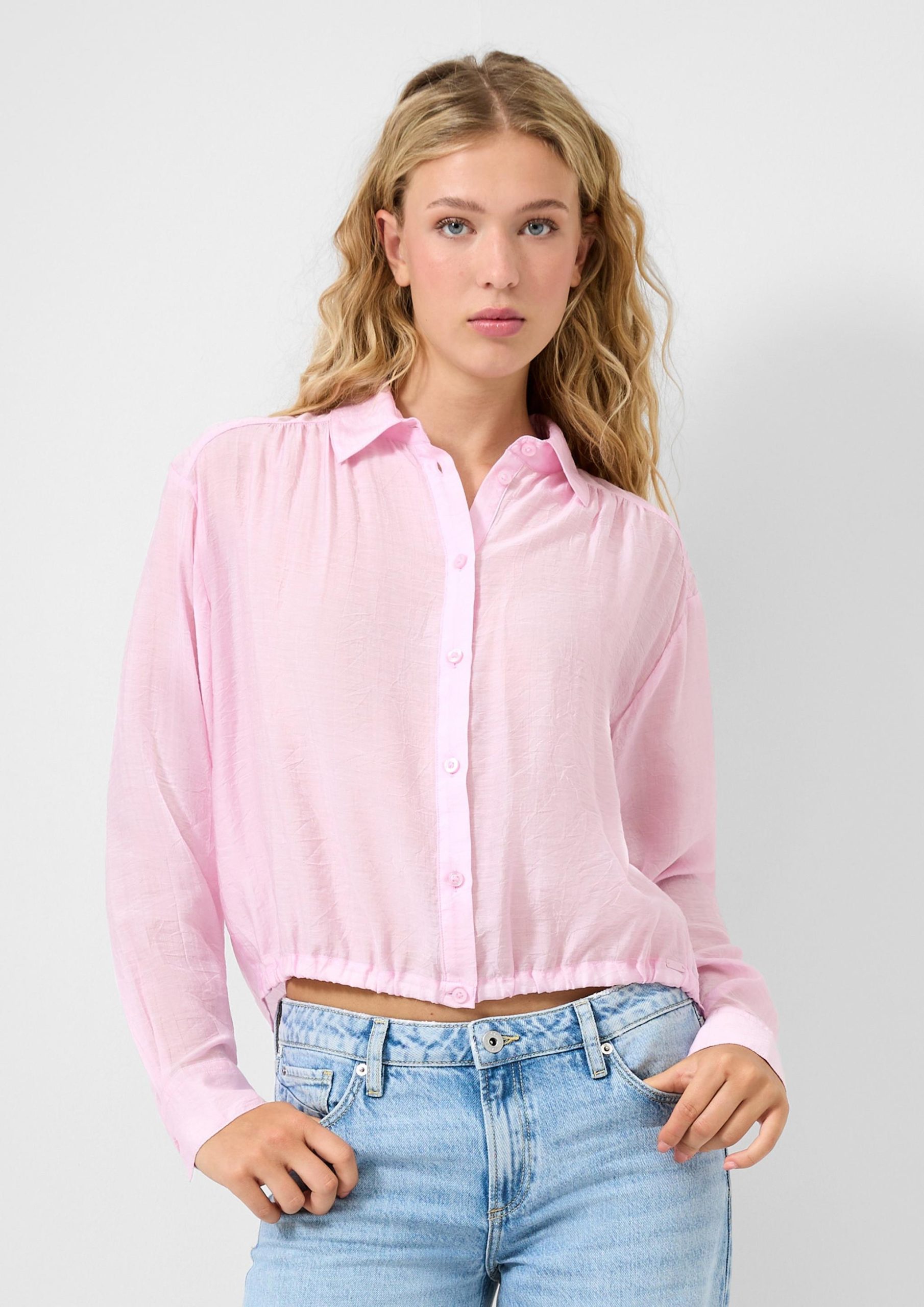 blouse-roze-dames-683dwn-1.jpg blouse roze dames - Afbeelding 1