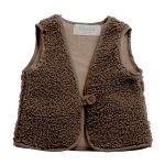 bruin gilet