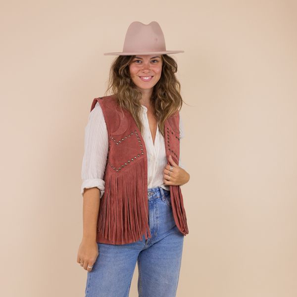 bruin-gilet-dames-178qdz-1.jpg bruin gilet dames - Afbeelding 1