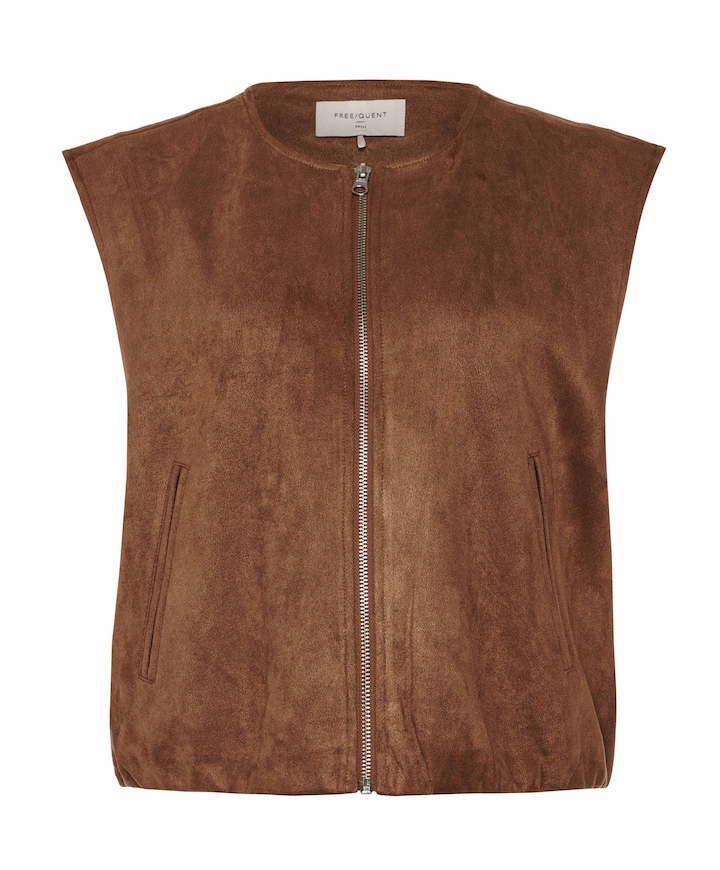 bruin-gilet-dames-315xsp-1.jpg bruin gilet dames - Afbeelding 1