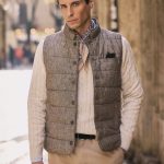 bruine vest