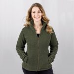 dames vest groen