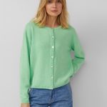 dames vest groen