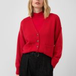 dames vest rood