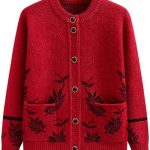 dames vest rood