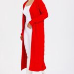 dames vest rood