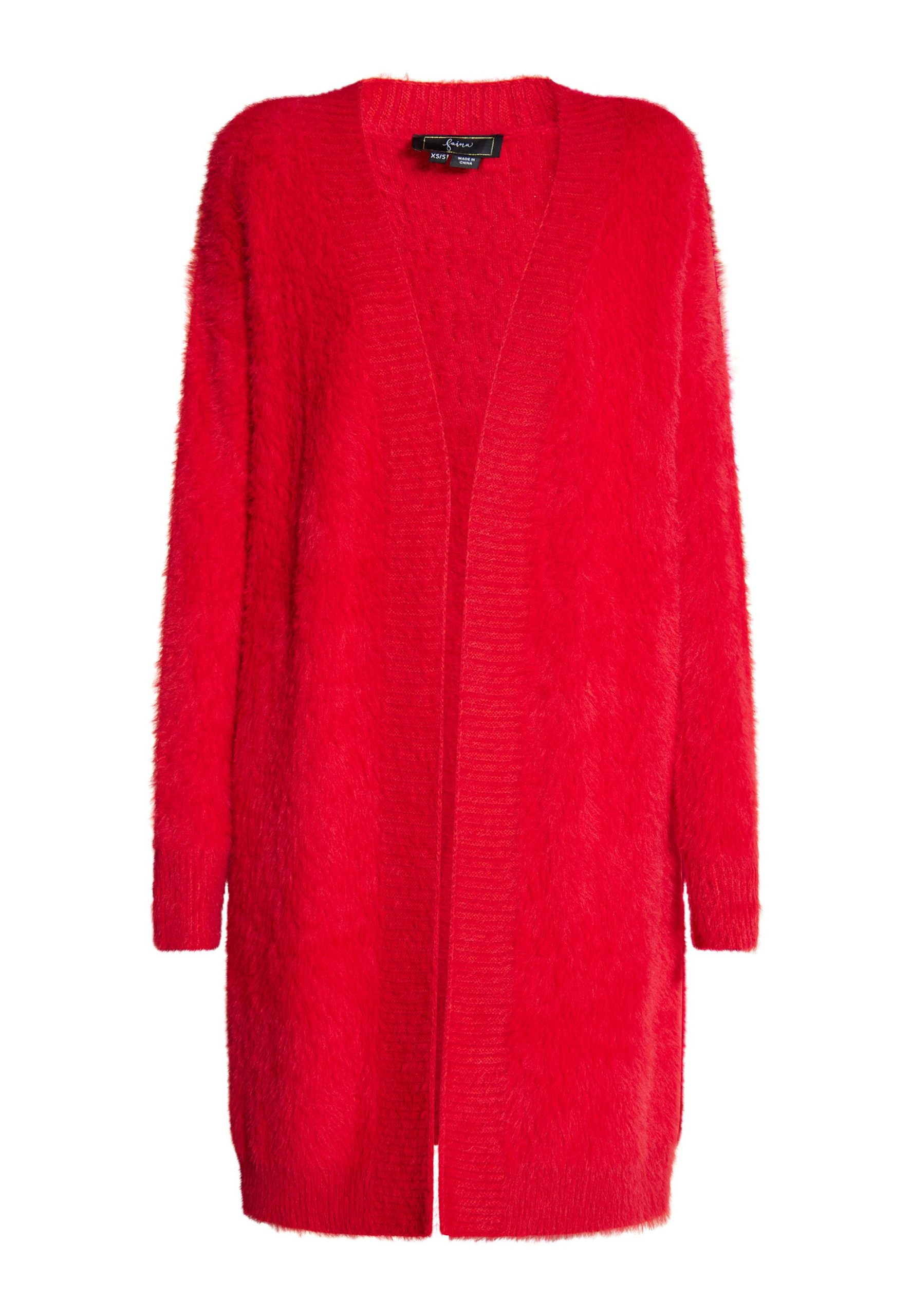 dames-vest-rood-827irc-1.jpg dames vest rood - Afbeelding 1