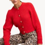 dames vest rood