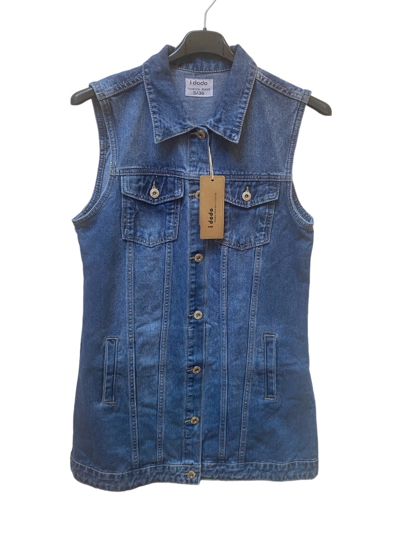denim-gilet-dames-586vsm-1.jpg denim gilet dames - Afbeelding 1