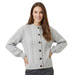grijs damesvest