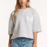 grijze dames sweater