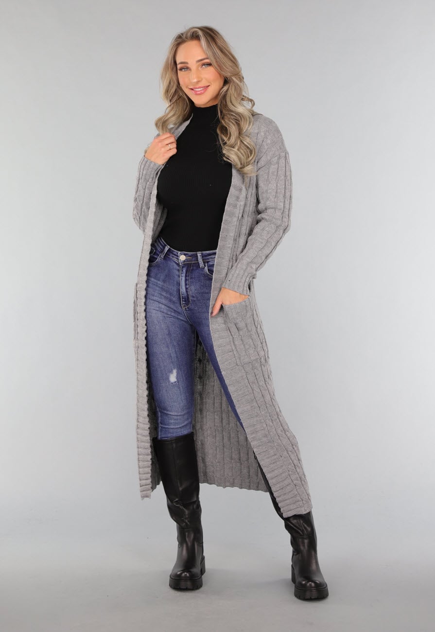 grijze-vest-642ezr-1.jpg grijze vest - Afbeelding 1