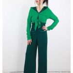 groen dames vest