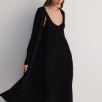 lang zwart vest