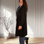 lang zwart vest