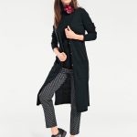 lang zwart vest