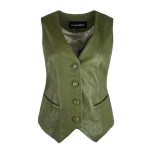 leren gilet dames