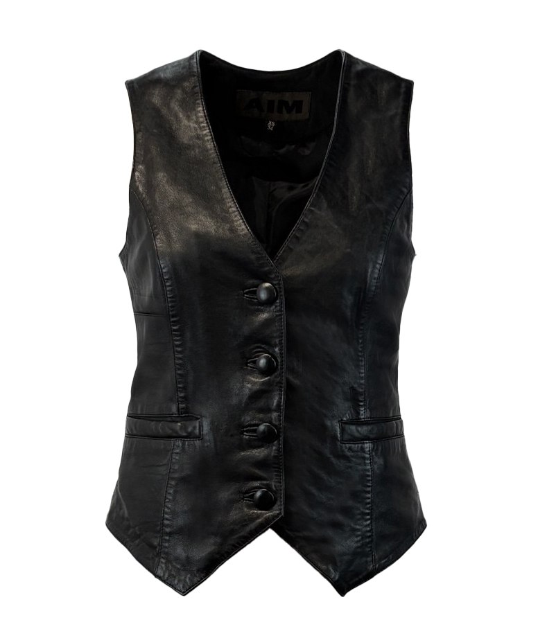 leren-gilet-dames-337ztk-1.jpg leren gilet dames - Afbeelding 1