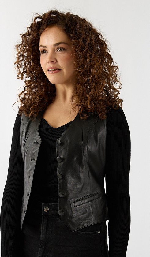 leren-gilet-dames-552aoq-1.jpg leren gilet dames - Afbeelding 1