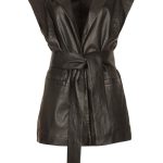 leren gilet dames