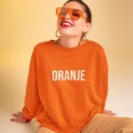 oranje truien dames