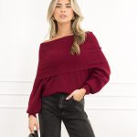 trui bordeaux rood