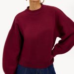 trui bordeaux rood