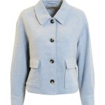 vest dames blauw