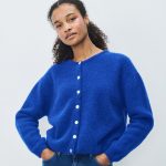 vest dames blauw