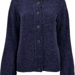 vest dames blauw