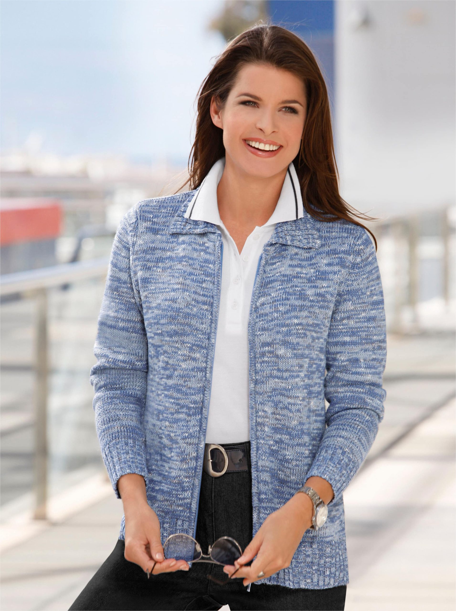 vest-dames-blauw-742mmk-1.jpg vest dames blauw - Afbeelding 1
