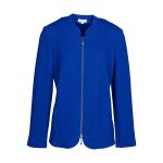 vest dames blauw