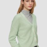 vest dames groen