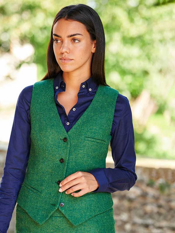 vest-dames-groen-130ngu-1.jpg vest dames groen - Afbeelding 1