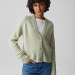 vest dames groen