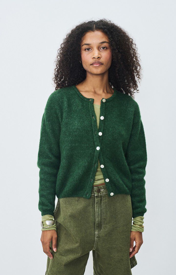 vest-dames-groen-647lnj-1.jpg vest dames groen - Afbeelding 1