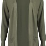 vest dames groen
