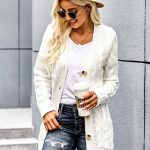 vest dames wit