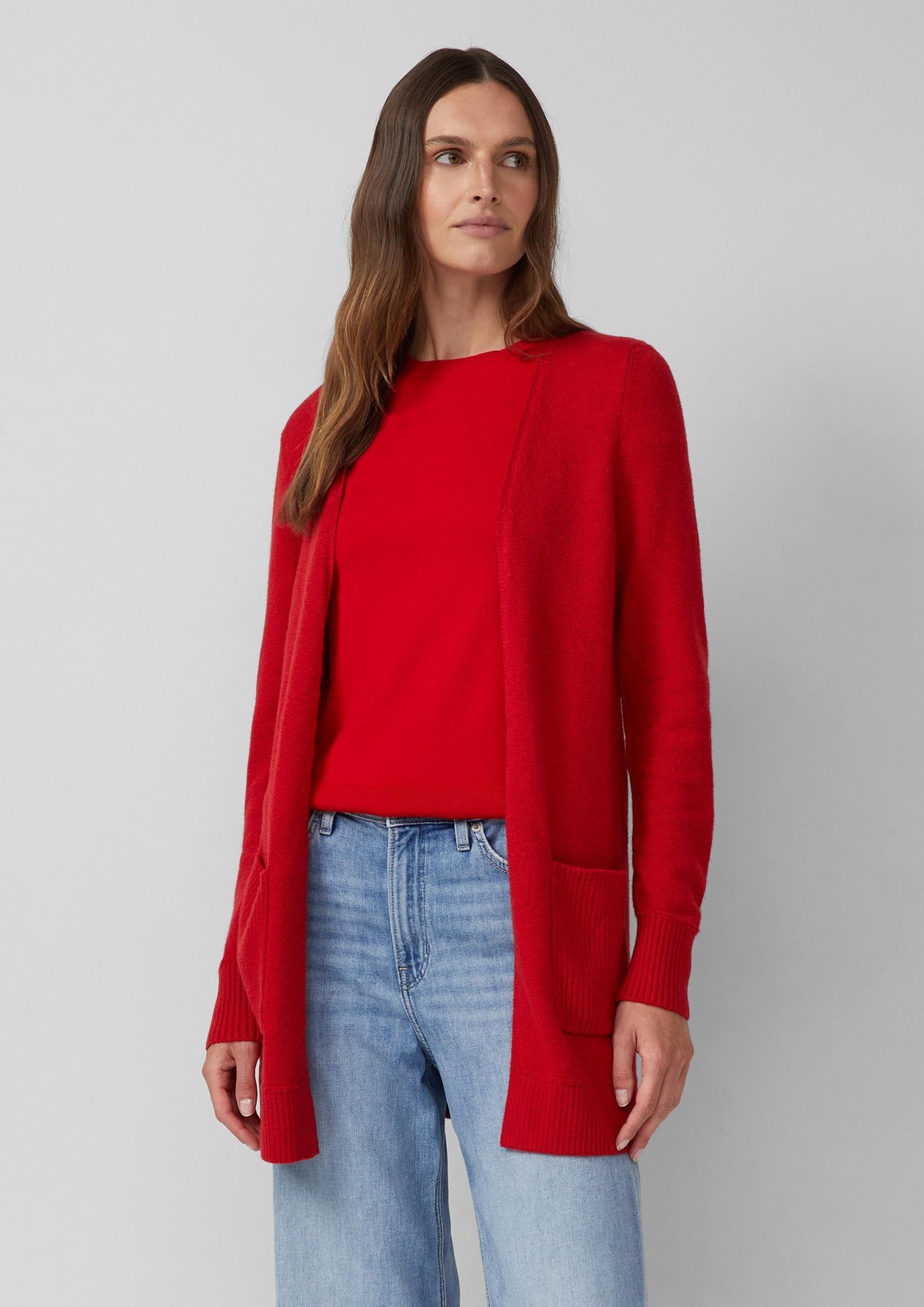 vest-rood-dames-385wcu-1.jpg vest rood dames - Afbeelding 1