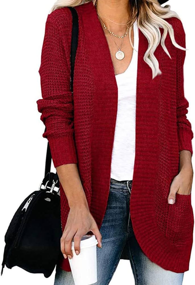 vest-rood-dames-722kzb-1.jpg vest rood dames - Afbeelding 1